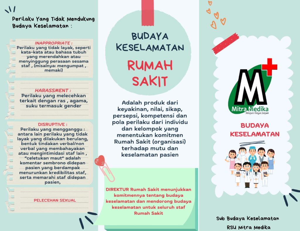 Penerapan Budaya Keselamatan Pasien (Patient Safety) Rumah Sakit